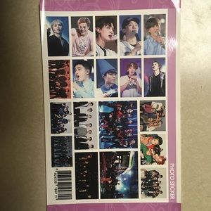 Free w/ Purchase! EXO Sticker Sheet